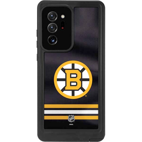 NHL Boston Bruins Home Jersey Galaxy Note20 Ultra 5G Waterproof Case